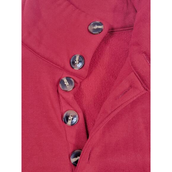 Coofandy Pullover Mens XL Red Sweater - Picture 4 of 6